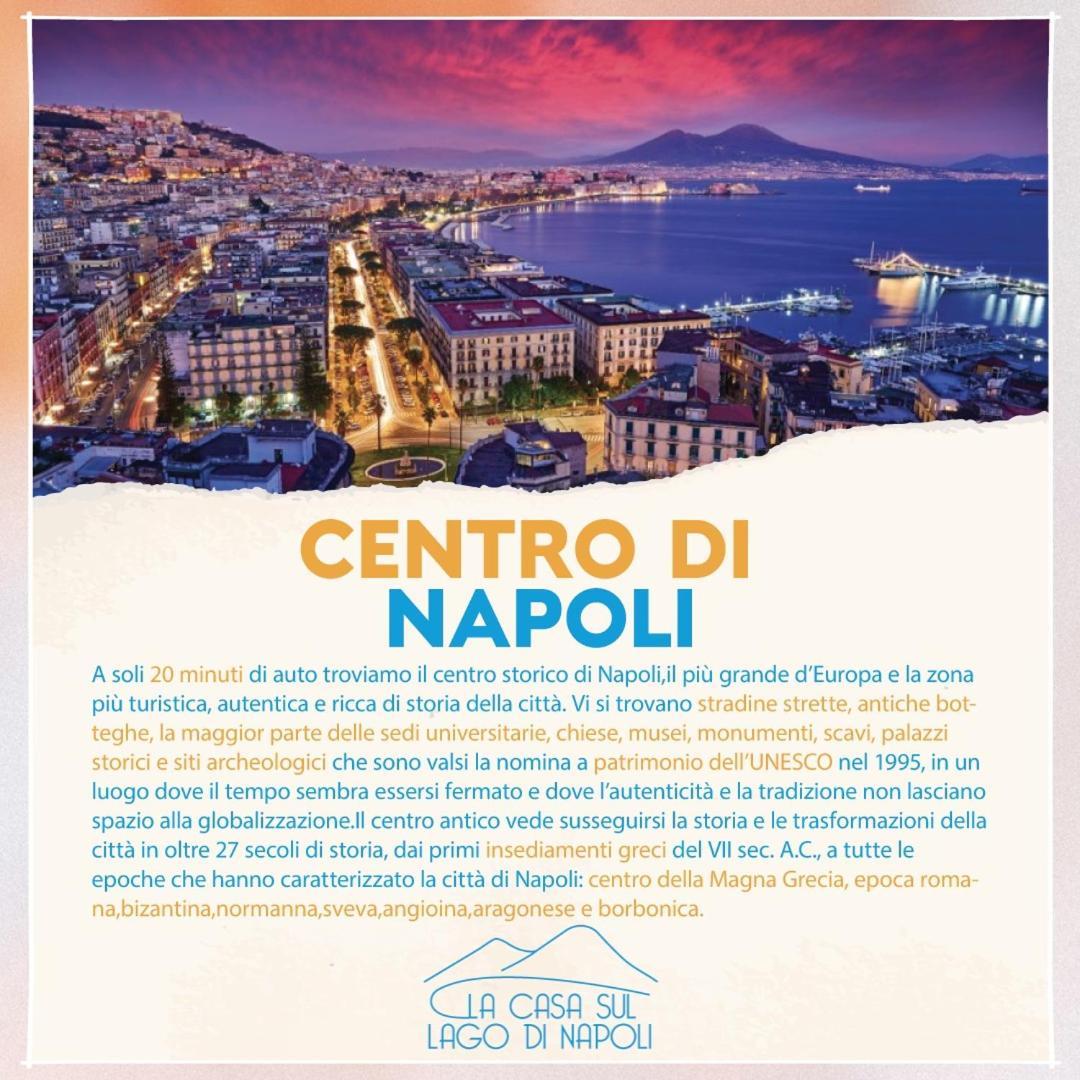 La Casa Sul Lago Di Napoli Lago Patria Exterior photo