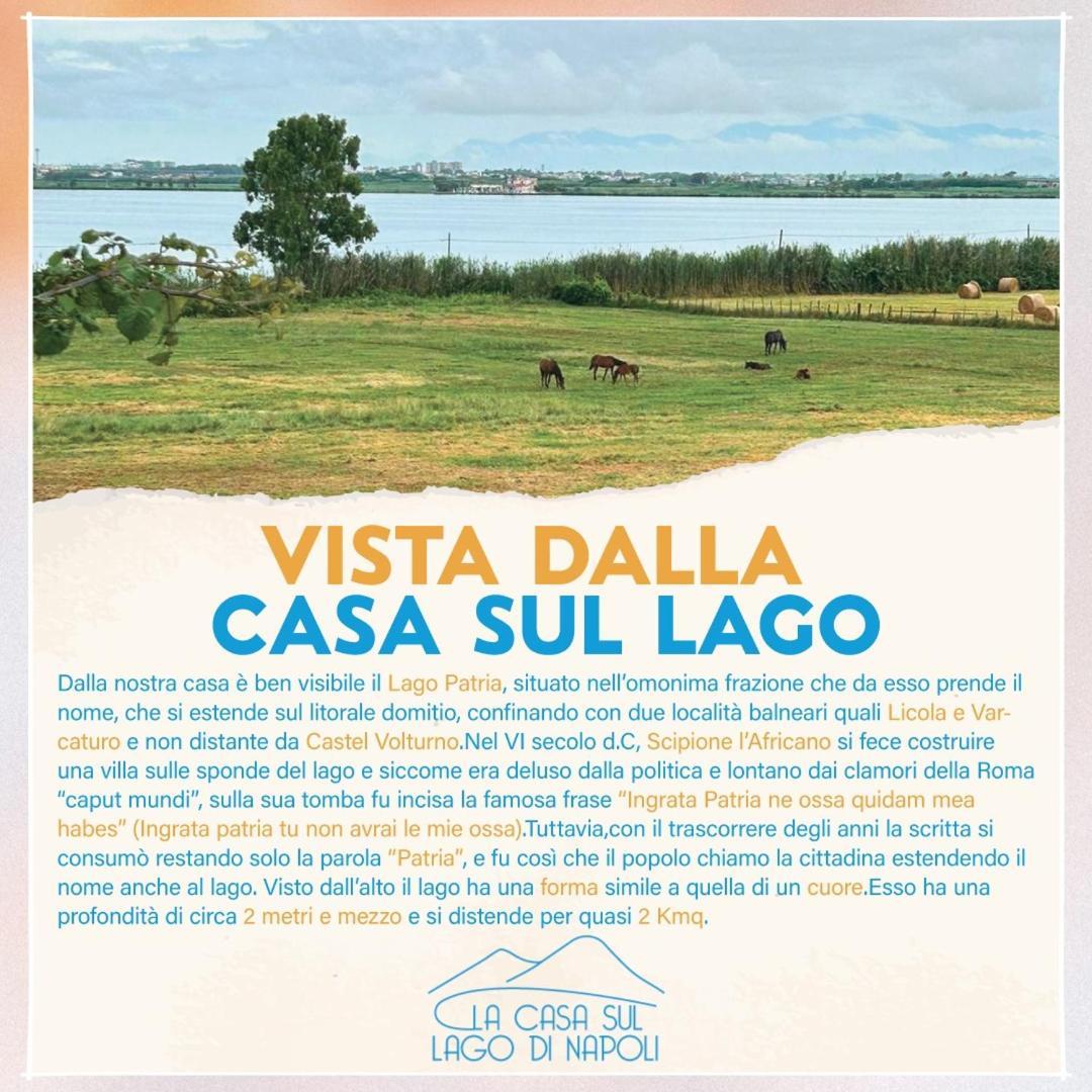 La Casa Sul Lago Di Napoli Lago Patria Exterior photo